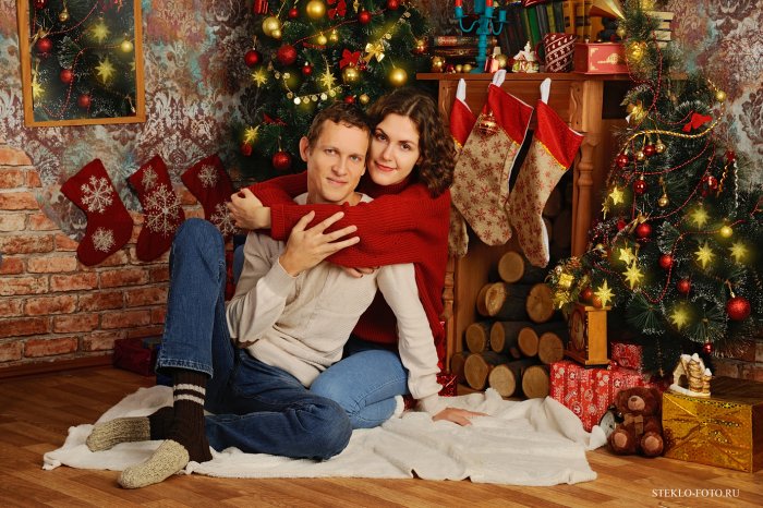 Фотосессия лав стори в студии