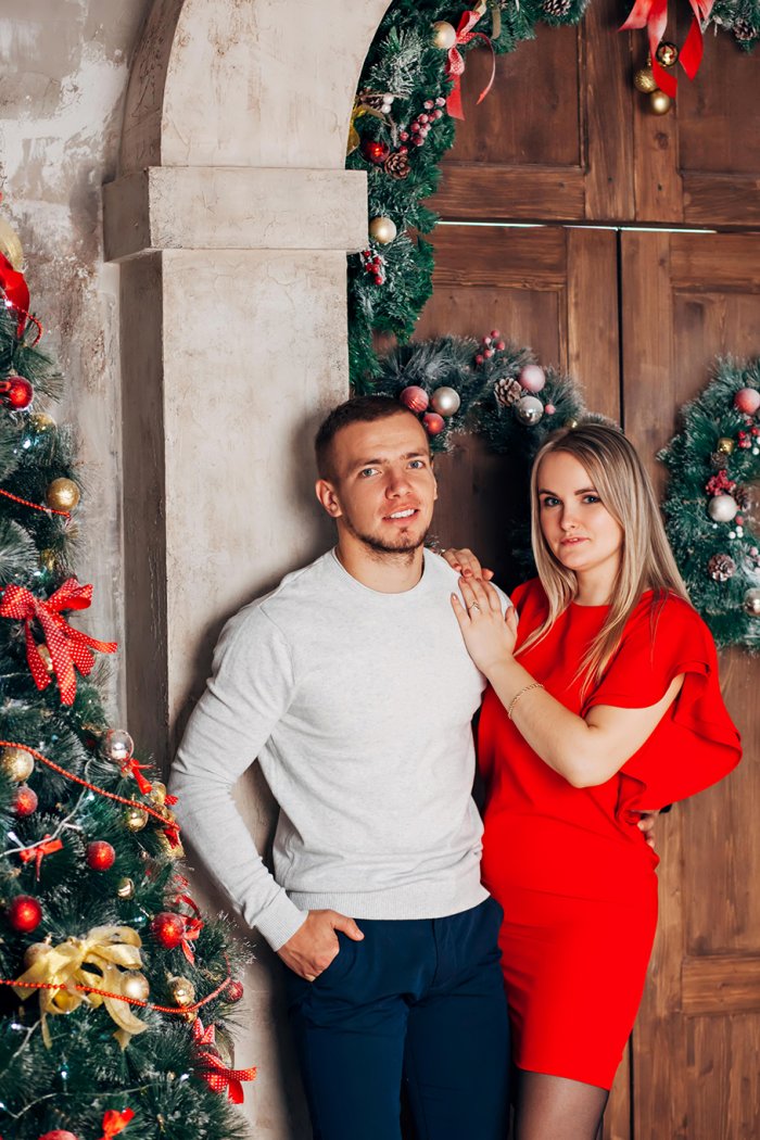 Ева Элфи Новогодняя фотосессия