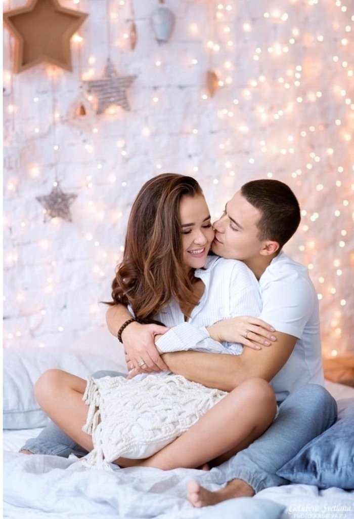 Новогодняя фотосессия в студии