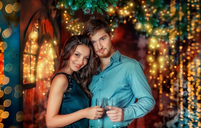 Новогодняя фотосессия для двоих