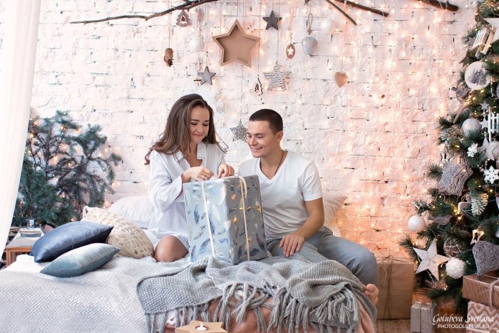 Новогодняя фотосессия в студиях СПБ