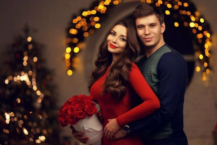 Новогодняя фотосессия с мужем