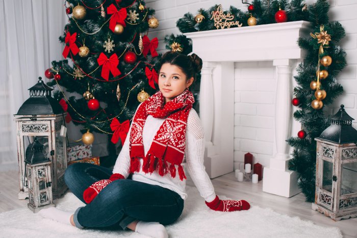 Фотосессия в новогоднем стиле