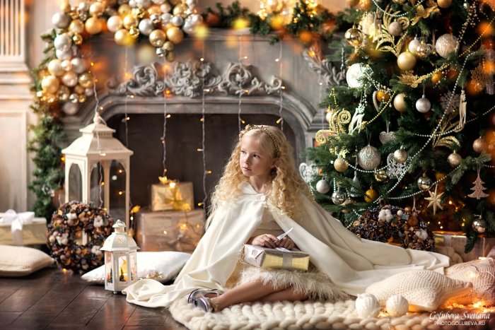 Домашняя Новогодняя фотосессия