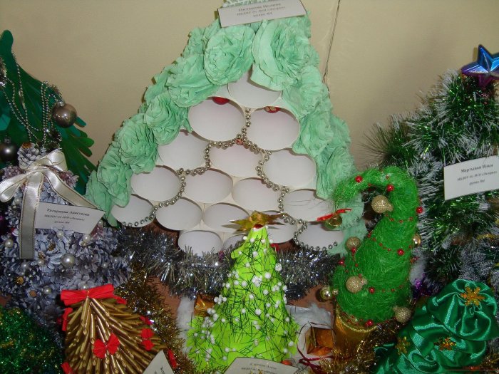 Новогодние поделки в детский сад