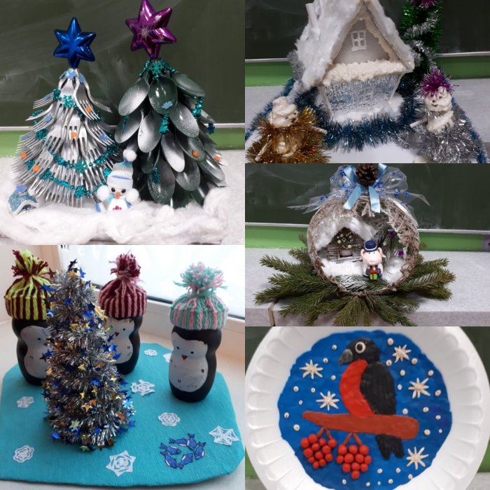 Простая Новогодняя елка в садик