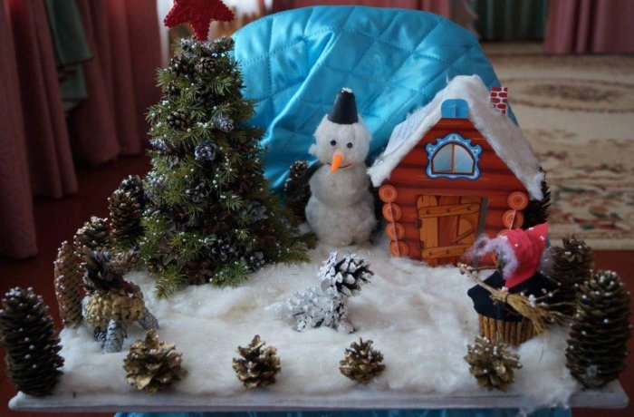 Новогодняя выставка фотографий елочки