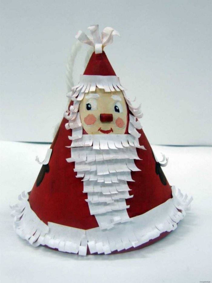 Поделка дед Мороз