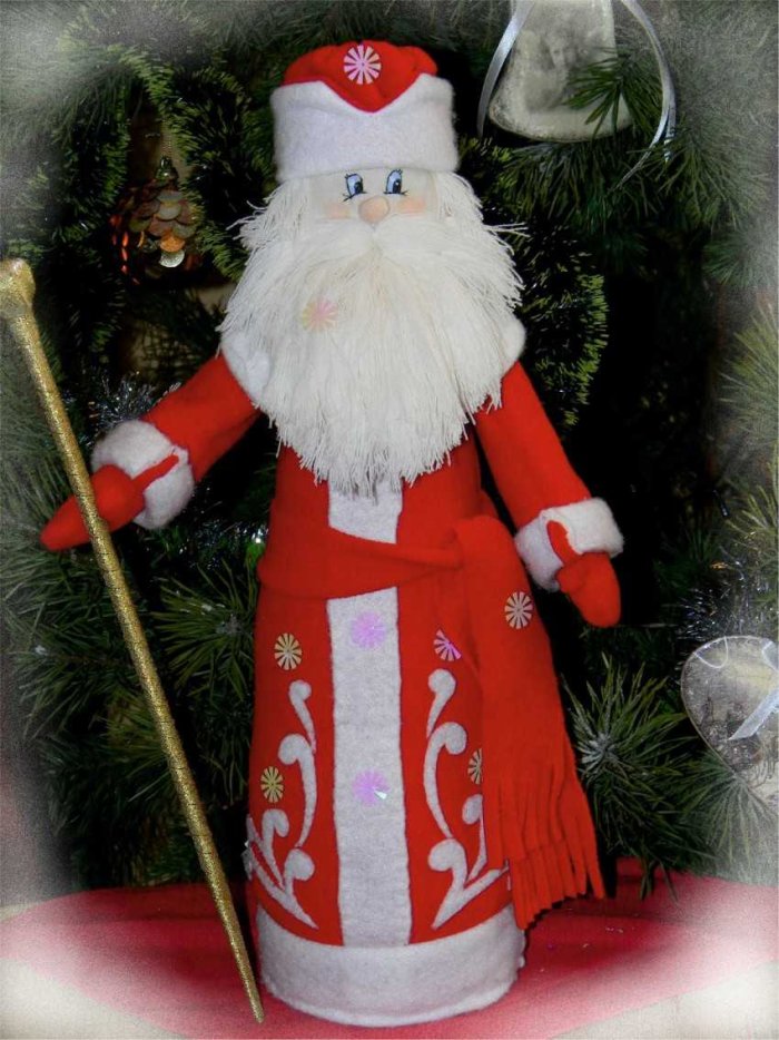 Аппликация новый год