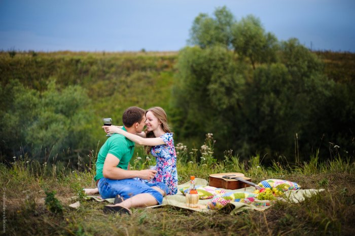 Новогодняя фотосессия на улице