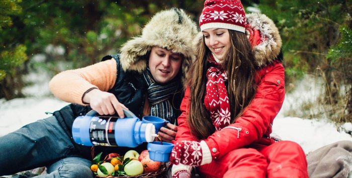 Зимний пикник фотосессия