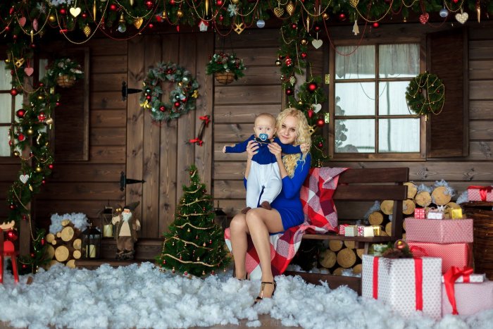 Тематическая фотосессия на новый год