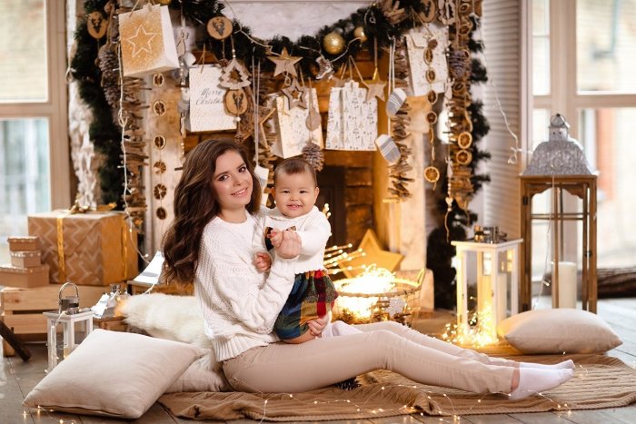 Детская Новогодняя фотосъемка