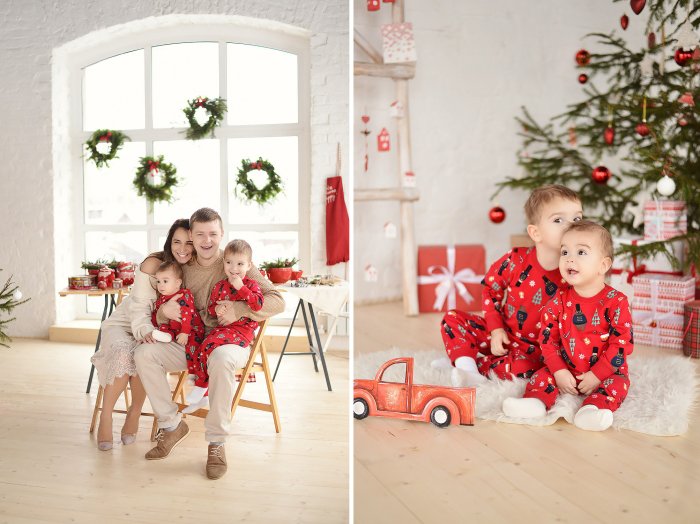 Детская Новогодняя фотосъемка