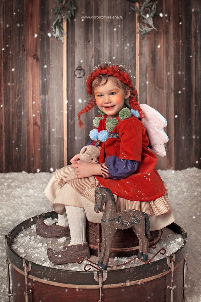 Детский новогодний фотопроект