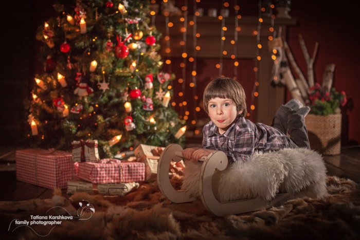 Новогодние детские съемки