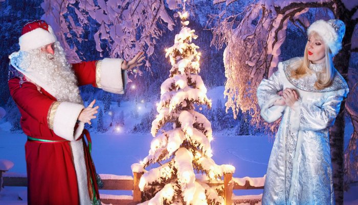 Современный образ Снегурочки