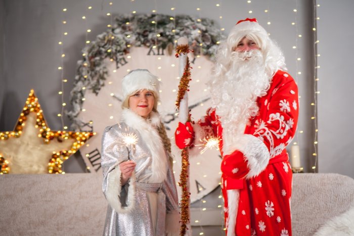 Дед Мороз и Снегурочка