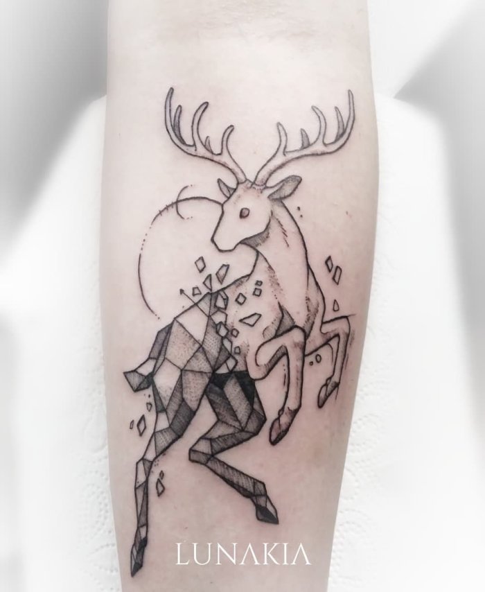 Тату на новый год 2021