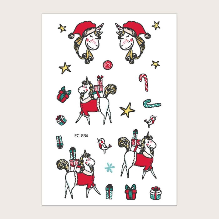 Маленькие новогодние тату