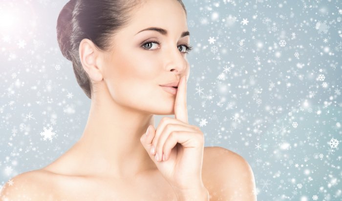 Зима лицо девушки