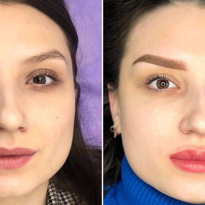 Перманент бровей 2021