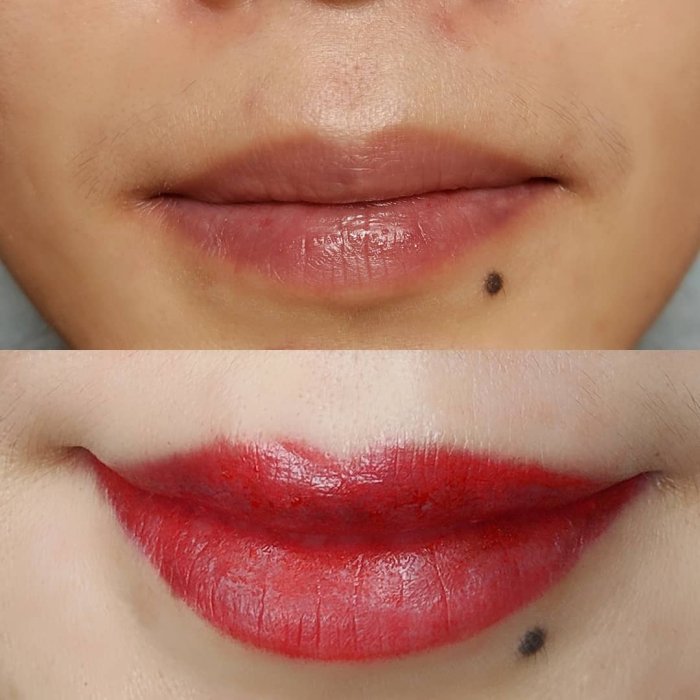 Перманентный макияж губ