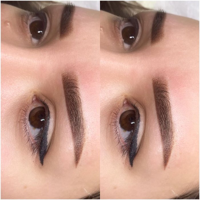 Перманентный макияж бровей 2021