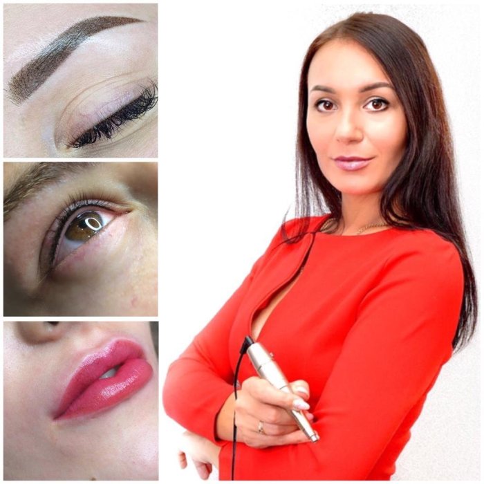 Елена Кункаева перманентный макияж