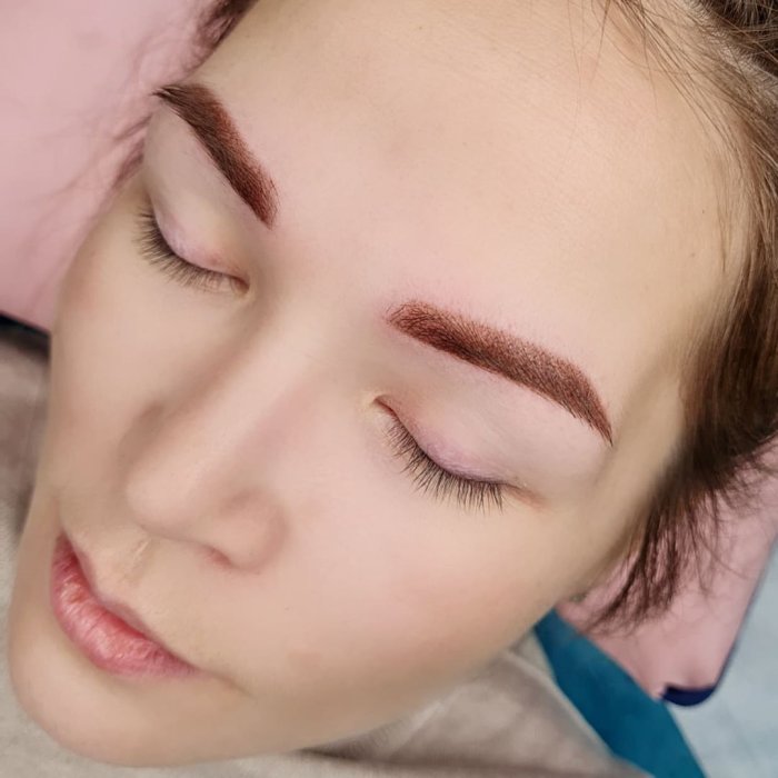 Татуаж бровей Горький шоколад