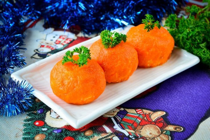 Закуска мандаринчики (62 фото)