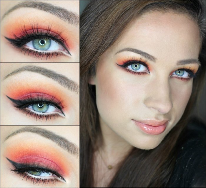 Модный Вечерний мейкап: «Смоки айс»