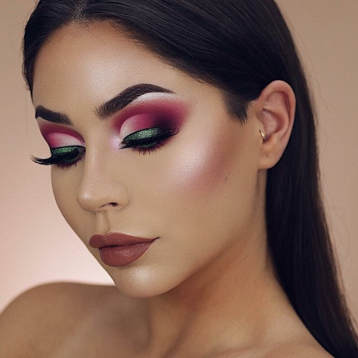 Яркий Вечерний макияж