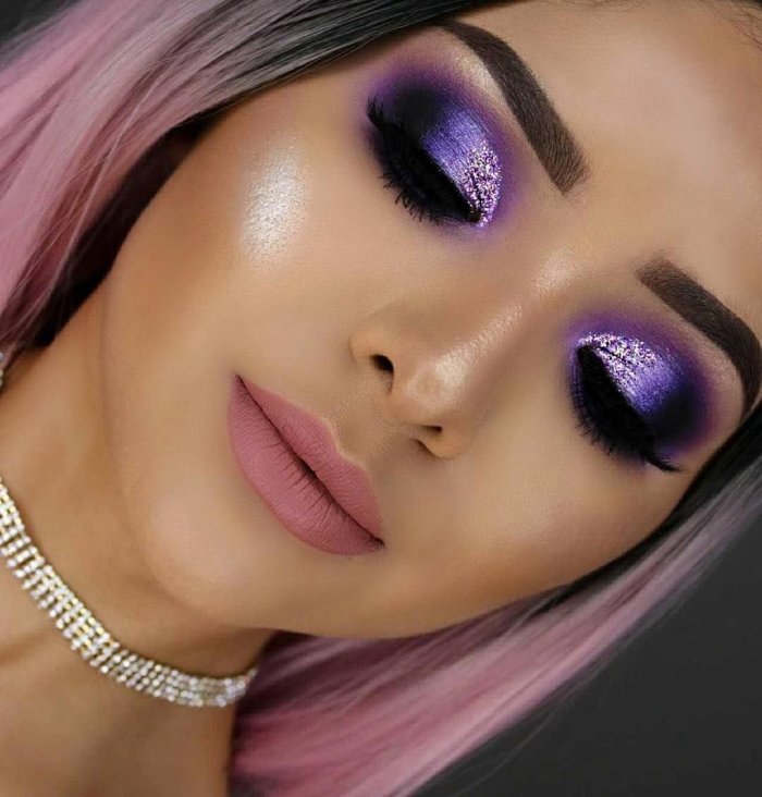 Новогодний макияж