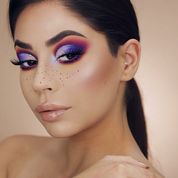Яркий Вечерний макияж