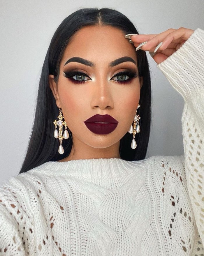 Макияж на новый год 2021