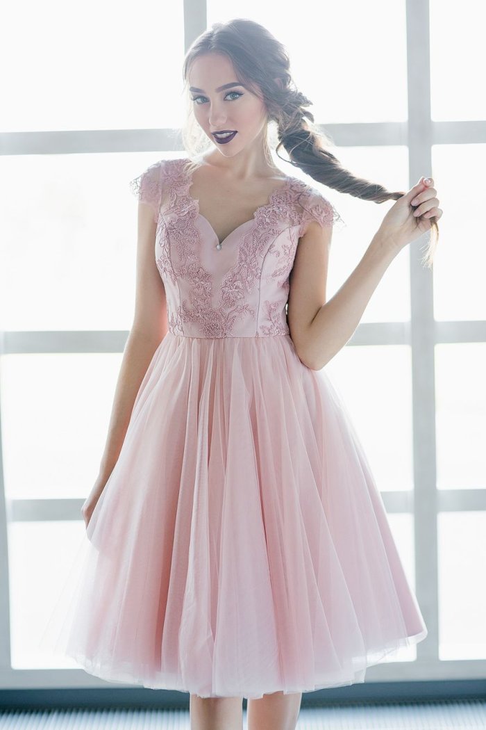 Платье миди на выпускной