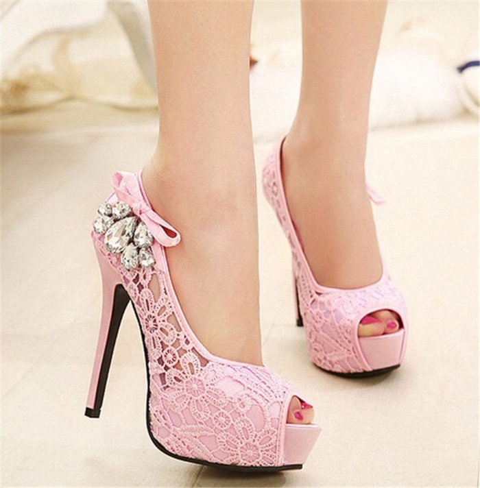 Обувь Anna Faber со стразами