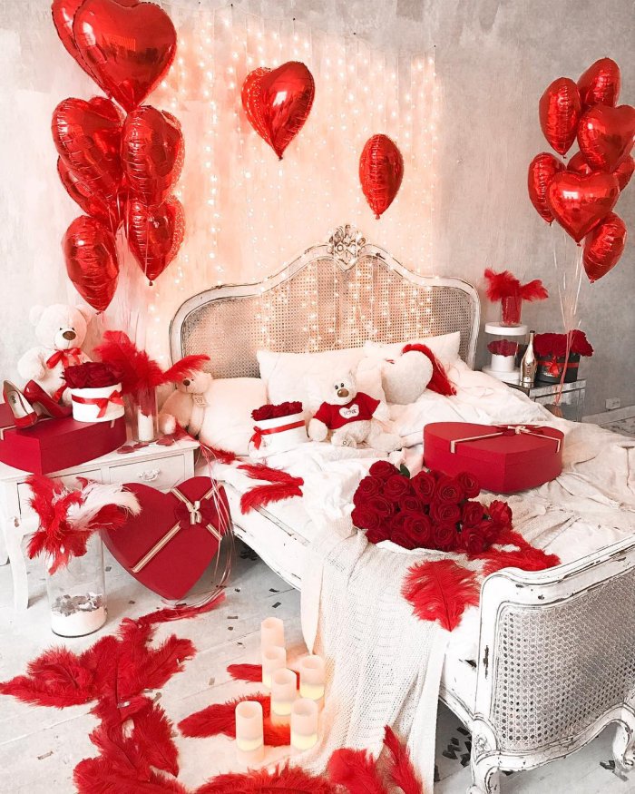 Интерьер на 14 февраля