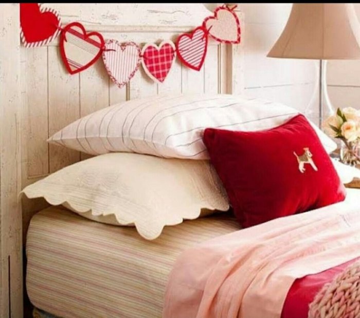 Декор на день Святого Валентина