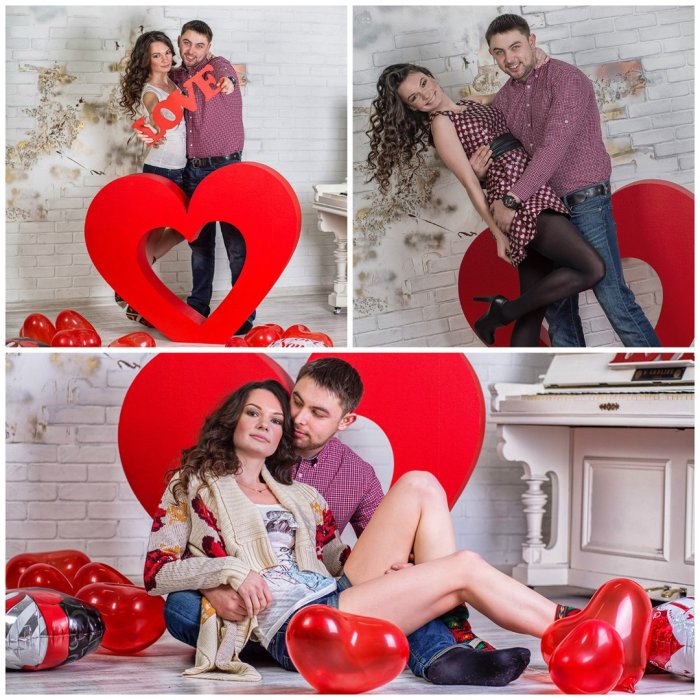 Фотосессия на день Святого Валентина