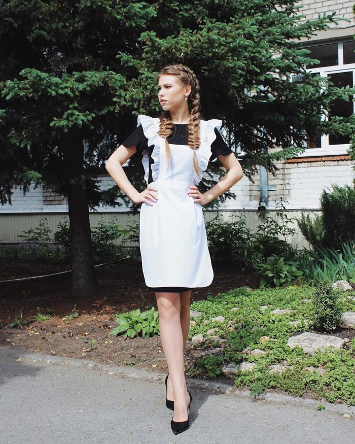 Фартук на последний звонок