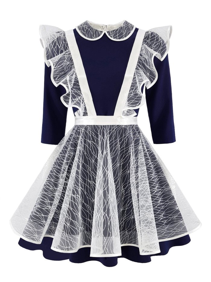 Фартук школьный белый 2022