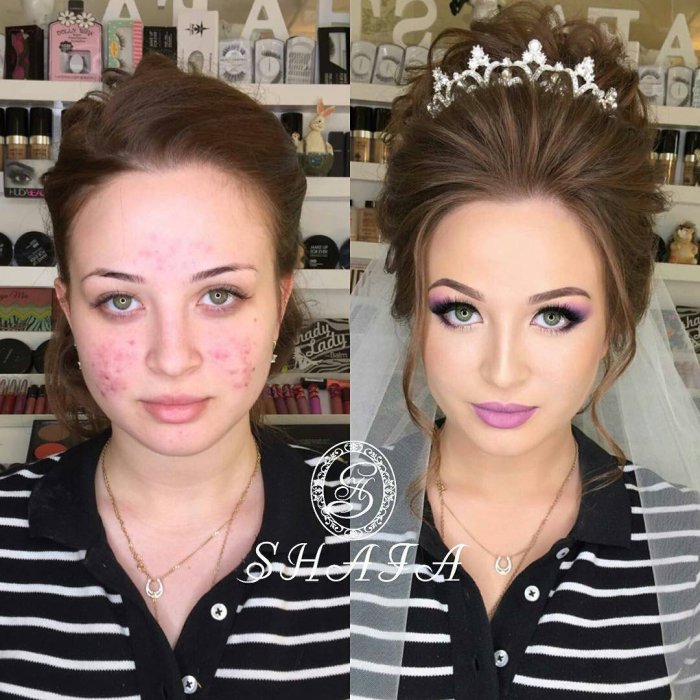 Нежный макияж