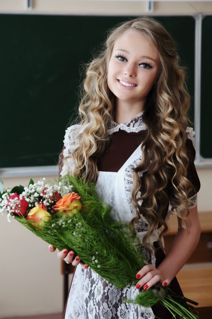 Макияж с розовыми тенями