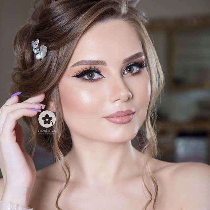 Макияж на новый год легкий