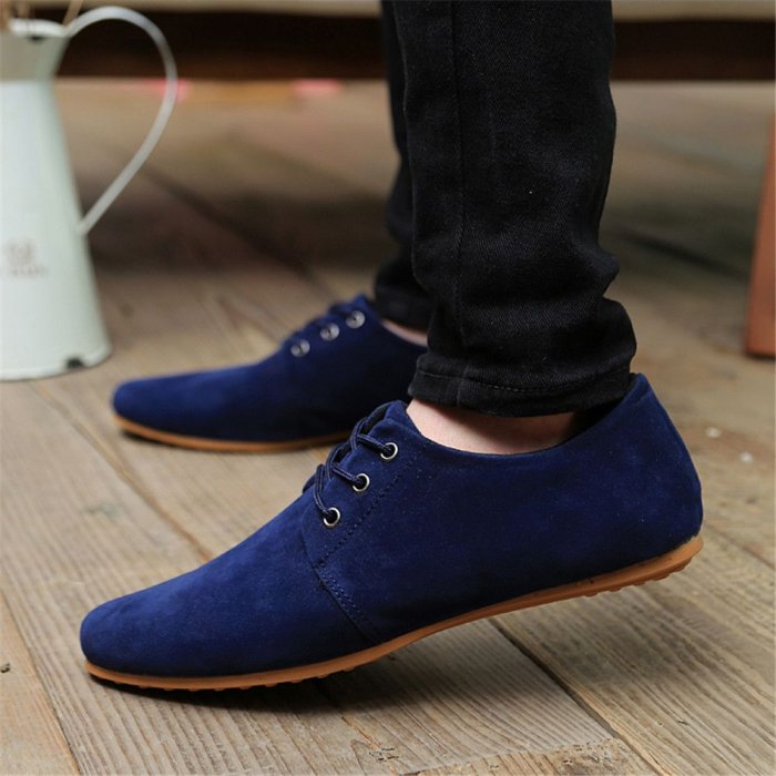 Oxford Shoes замшевые