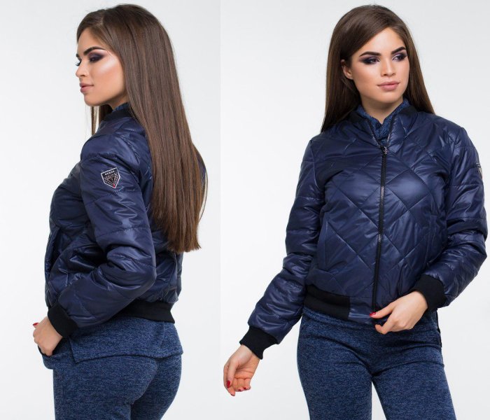 Модные стеганные пальто