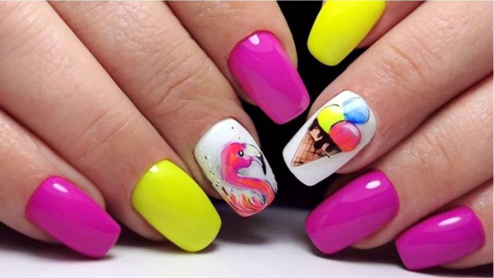 Маникюр 2021 лето френч