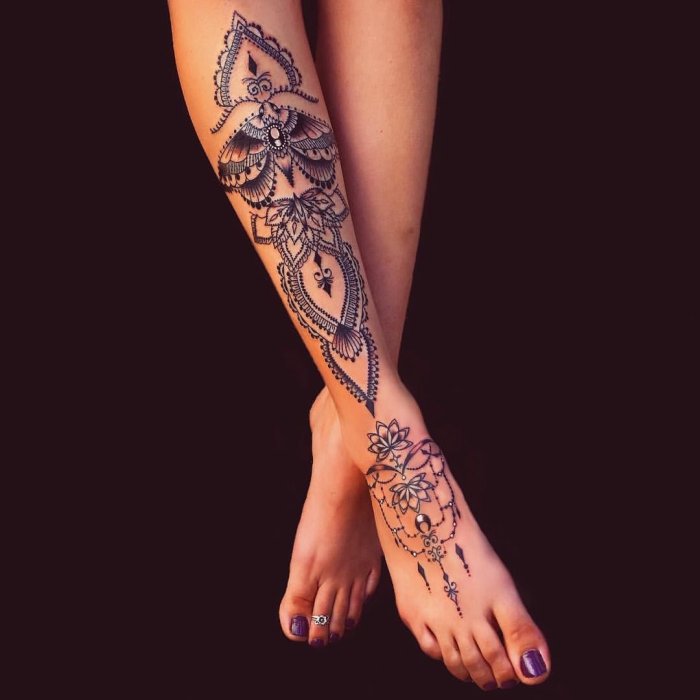 Женские тату 2021